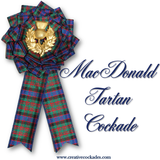 MacDonald Tartan Cockade