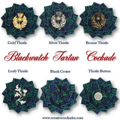 Blackwatch Tartan Cockade