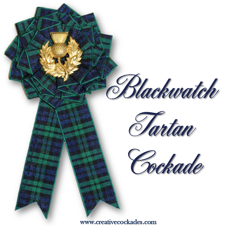 Blackwatch Tartan Cockade