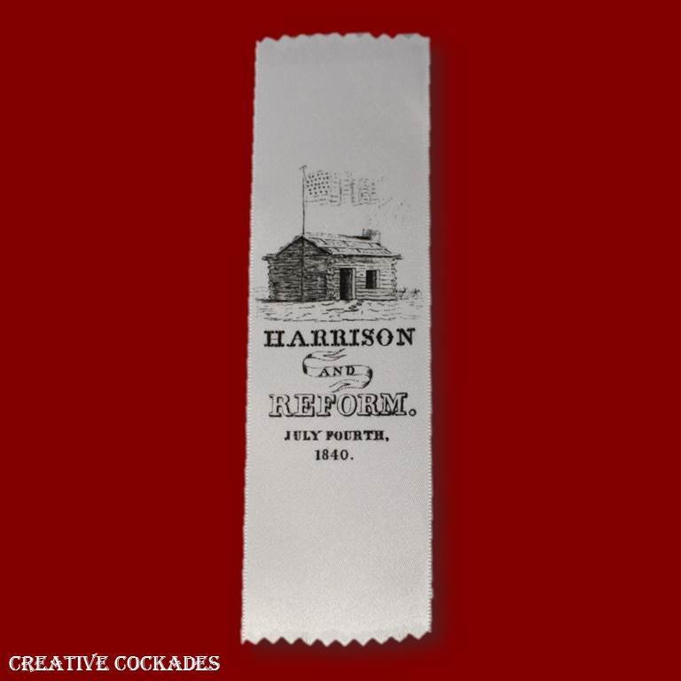 1840 William Henry Harrison Ribbon