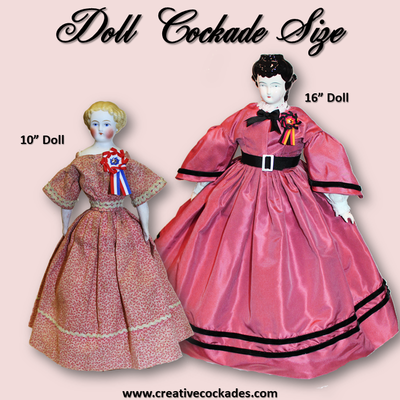 German Doll Cockade