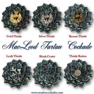 MacLeod Tartan Cockade