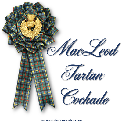 MacLeod Tartan Cockade