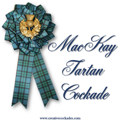 MacKay Tartan Cockade