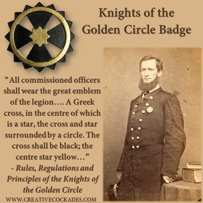 Knights of the Golden Circle Badge