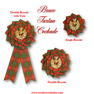 Bruce Tartan Cockade