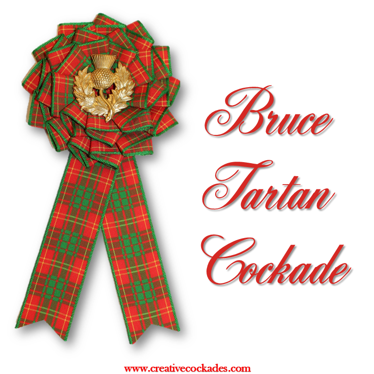 Bruce Tartan Cockade