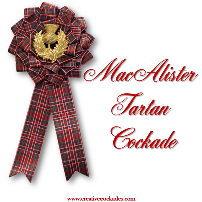 MacAlister Tartan Cockade