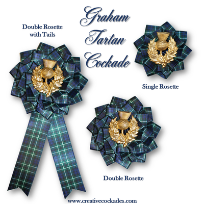 Graham Tartan Cockade
