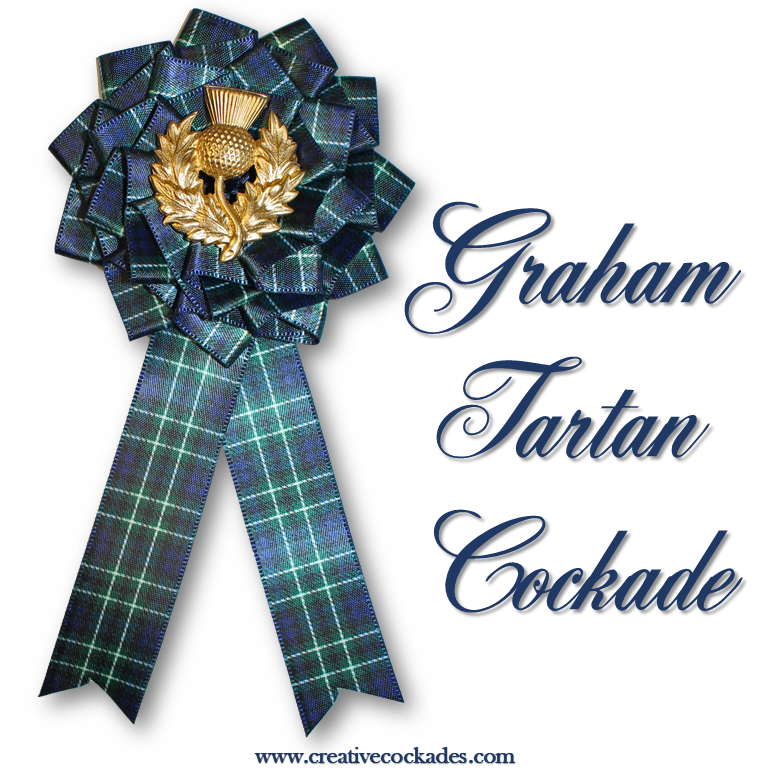 Graham Tartan Cockade