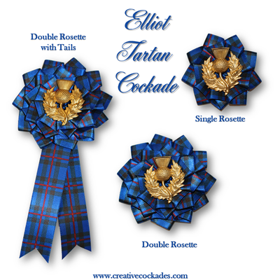 Elliot Tartan Cockade