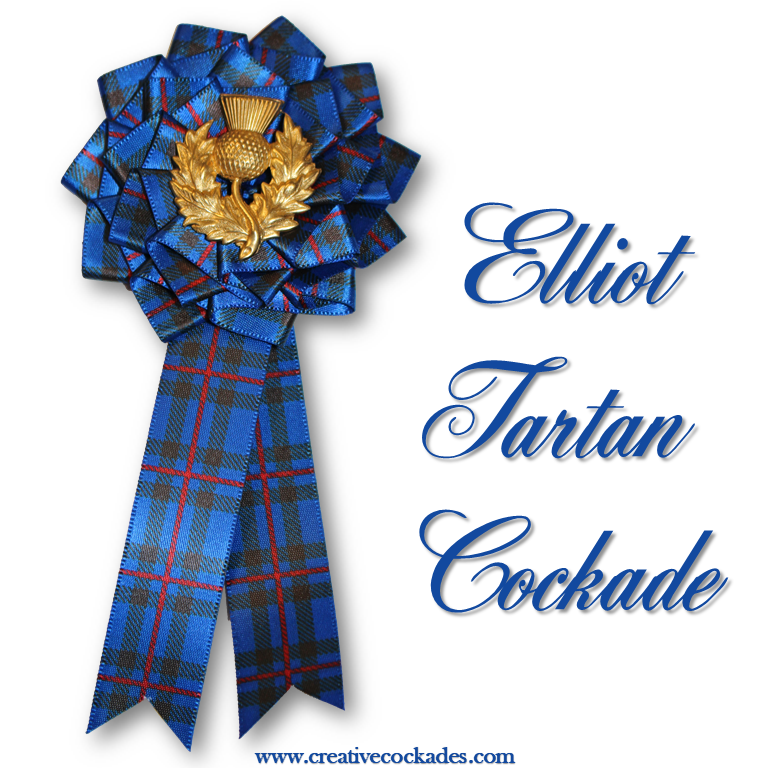 Elliot Tartan Cockade