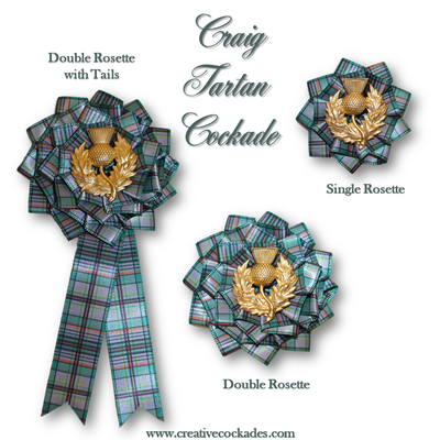 Craig Tartan Cockade