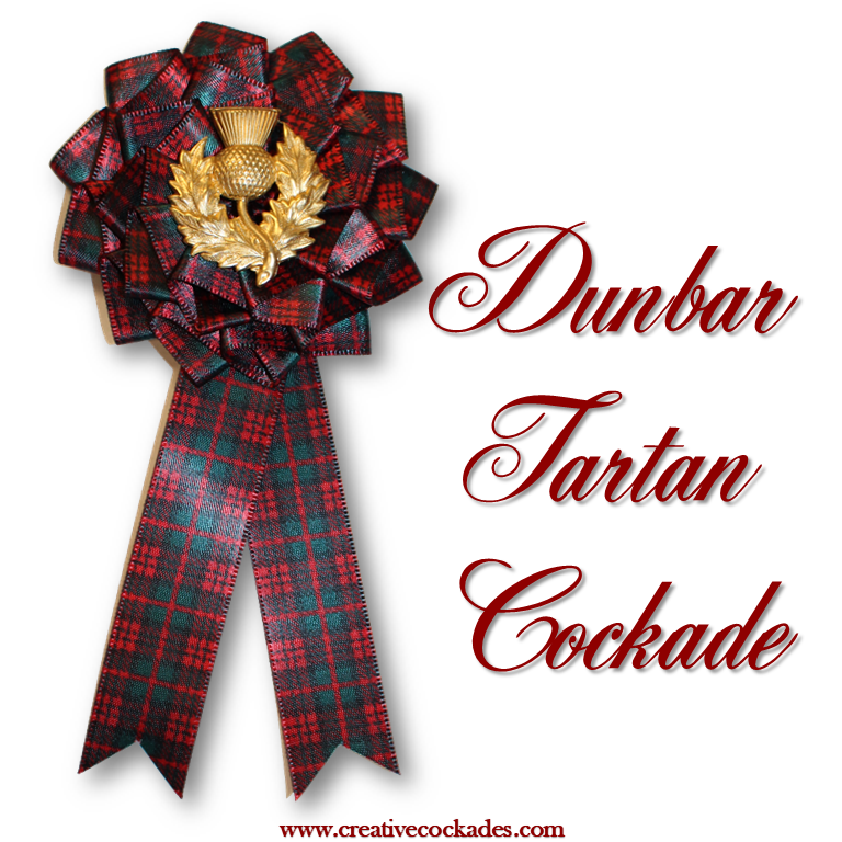 Dunbar Tartan Cockade