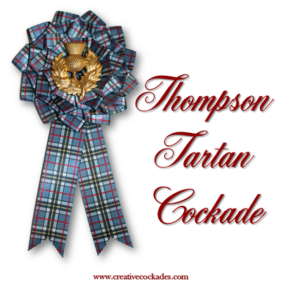 Thompson Tartan Cockade