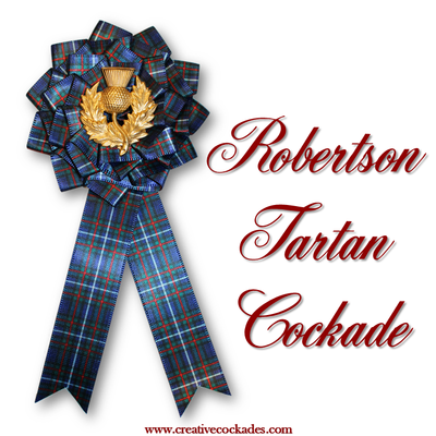 Robertson Tartan Cockade