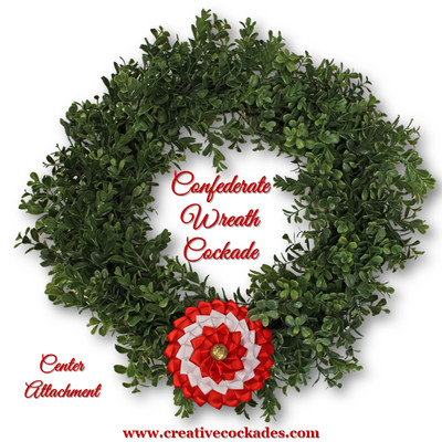 CSA Wreath Cockade