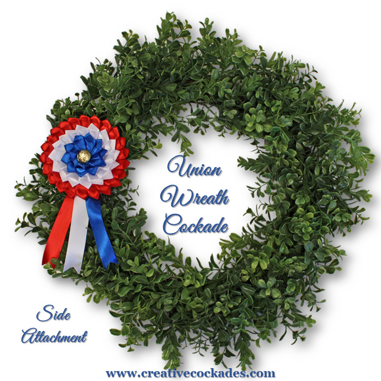 Union Wreath Cockade