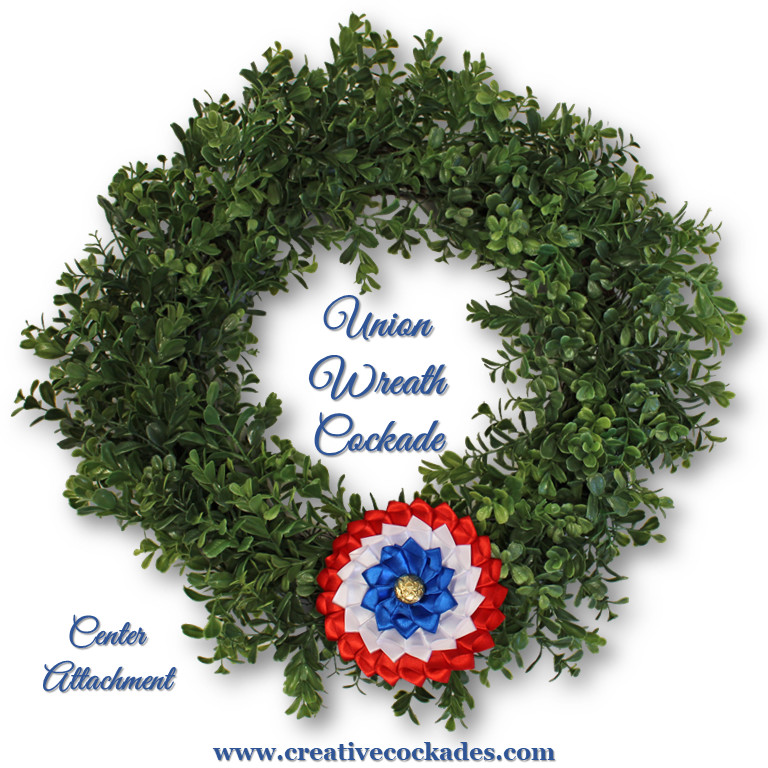 Union Wreath Cockade