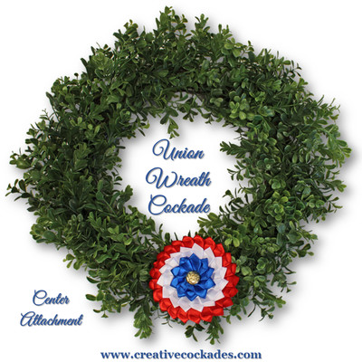 Union Wreath Cockade