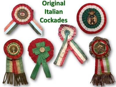 Tricolor Red White &amp; Green Cockade