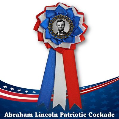 Abraham Lincoln Patriotic Cockade