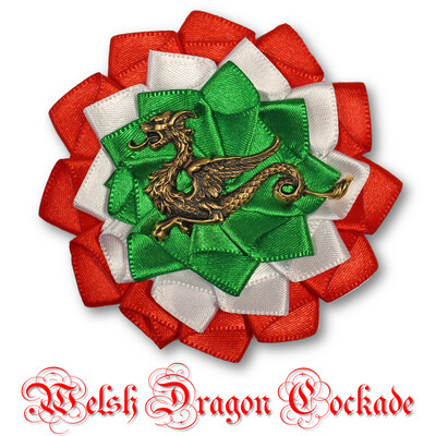 Welsh Dragon Cockade