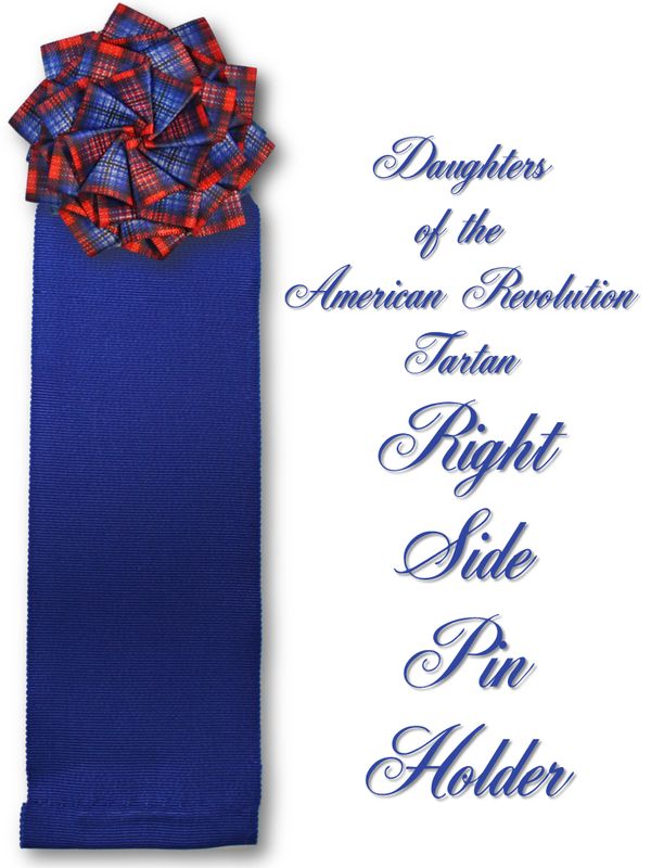 DAR Tartan Right Side Ribbon