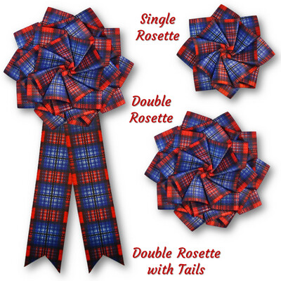 DAR Tartan Cockade
