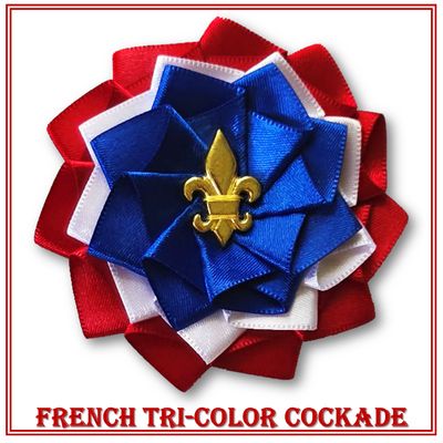 French Tricolor Cockade