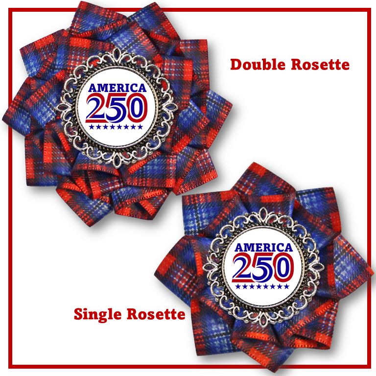 DAR Tartan - America's 250th Cockade