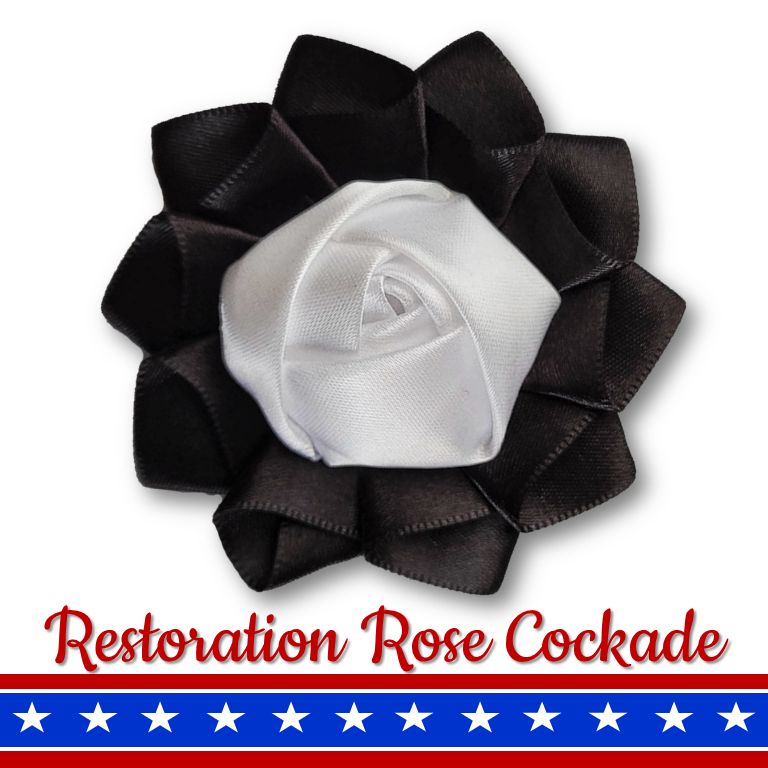 Daughters Advocation for Restoration Rose Cockade