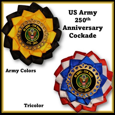 US Army 250th Anniversary Cockade