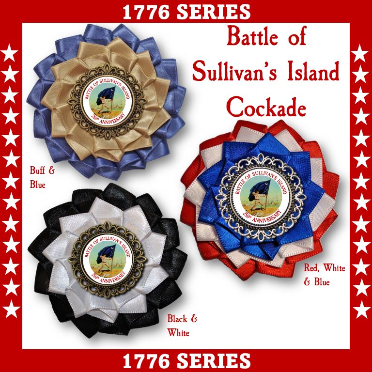 Battle of Sullivan's Island Cockade