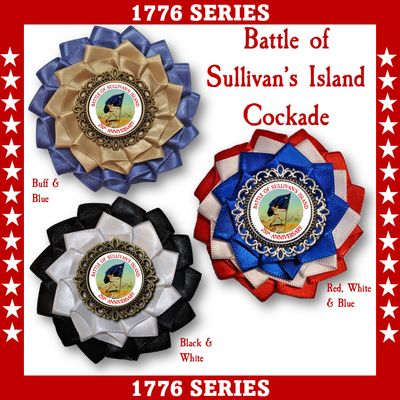 Battle of Sullivan's Island Cockade