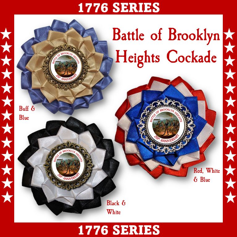 Battle of Brooklyn Heights Cockade