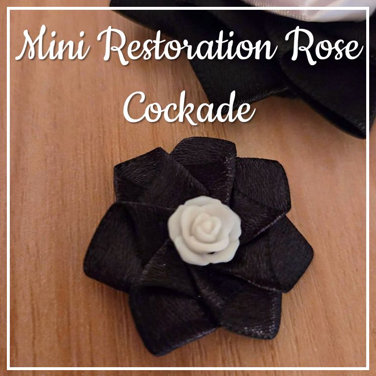 Mini Restoration Rose Cockade