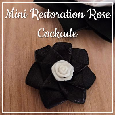 Mini Restoration Rose Cockade