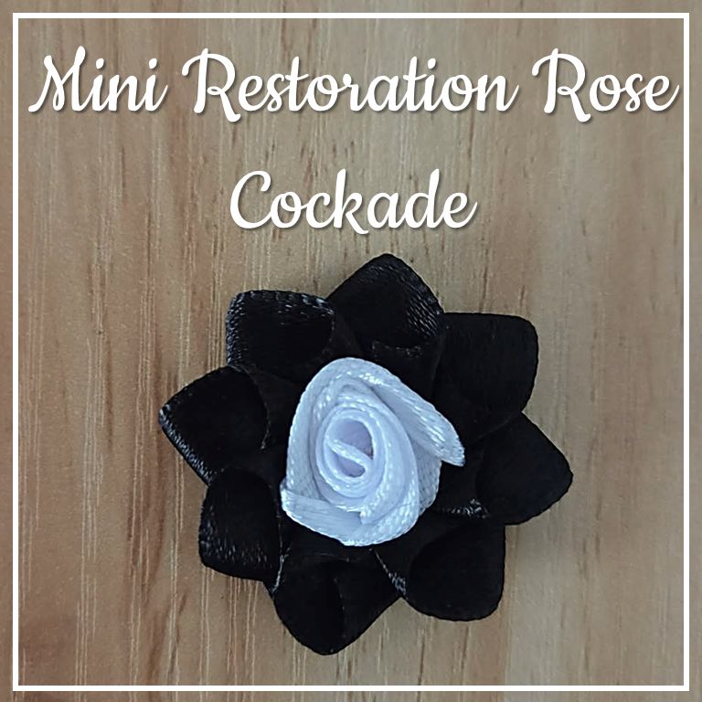 Mini Restoration Rose Cockade