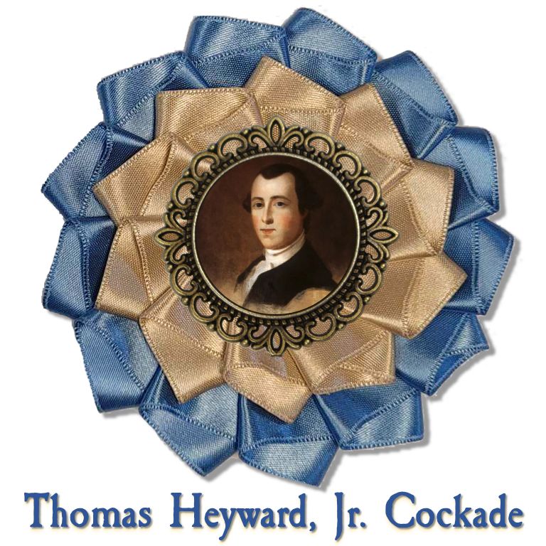 Thomas Heyward, Jr. Cockade