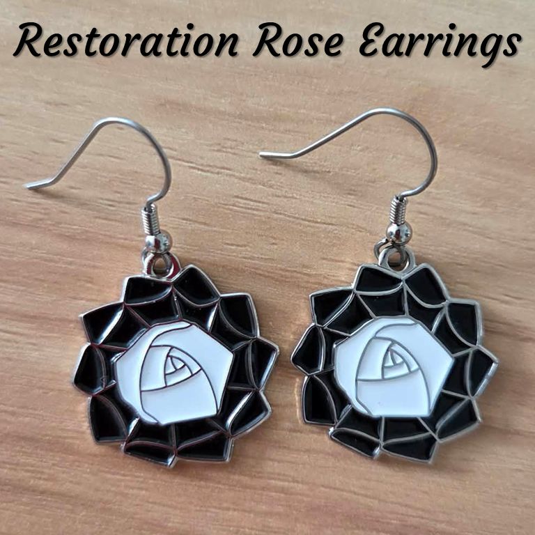 Daughters Advocating Restoration Rose Earrings