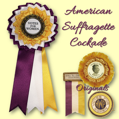 American Suffragette Cockade