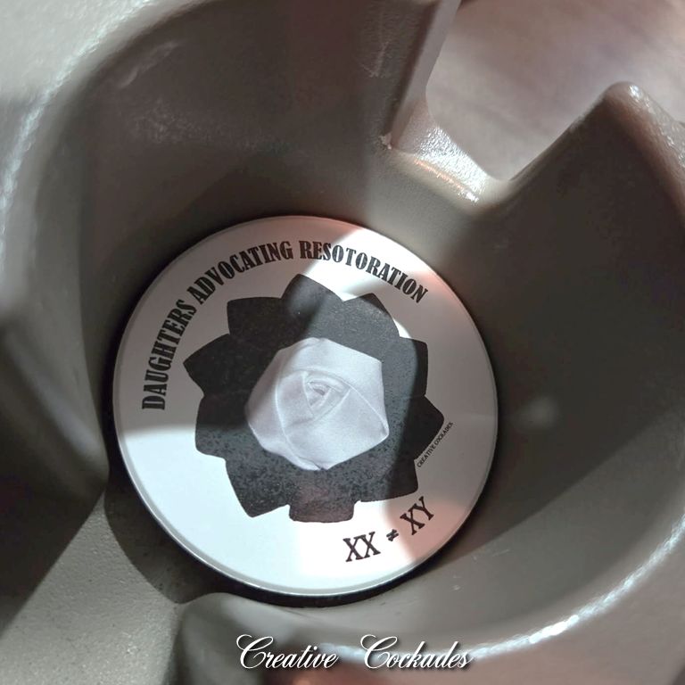 Restoration Rose Car Coaster
