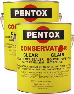 Pentox® Conservat•r® Clear/ Clair prod.; 2 gls/ (3.78L x 2).
