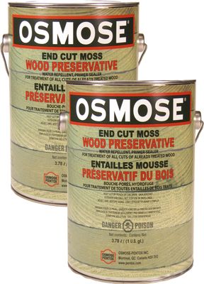Osmose® End Cut (moss) Wood Preservative prd., two gallons Osmose® End Cut (moss) Wood Preservative prd., two gallons