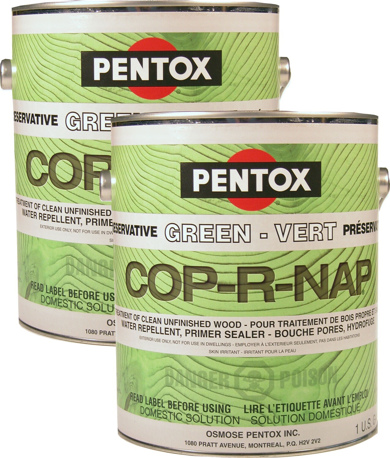 Pentox® Cop-R-Nap® Wood Preservative, hardcore DIY preservative, for all structural &amp; landscaping wood. Stops bugs &amp; rot 