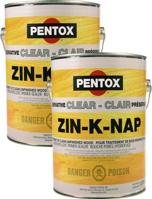 Pentox® Zin-K-Nap® Wood Preservative prd., two gallons