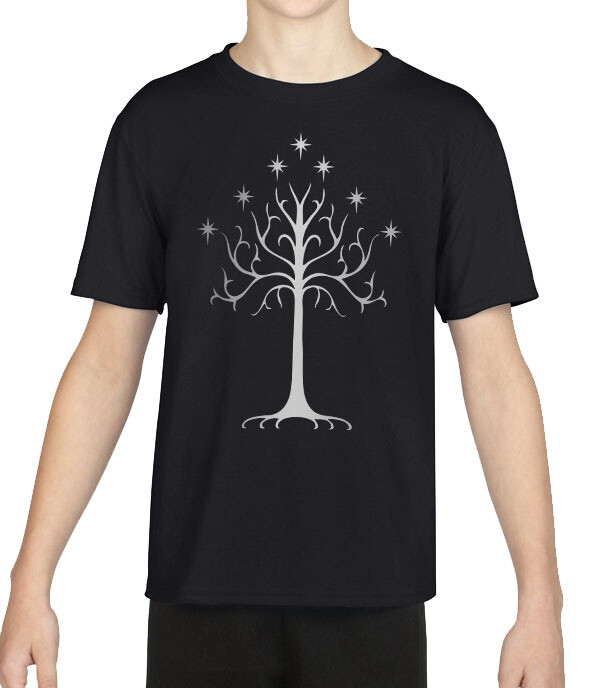 Kid's Tree of Gondor T-shirt for Lord of the rings and The hobbit fans
