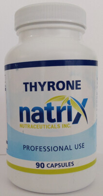 Thyrone Desiccated Thyroid by Natrix Nutraceuticals