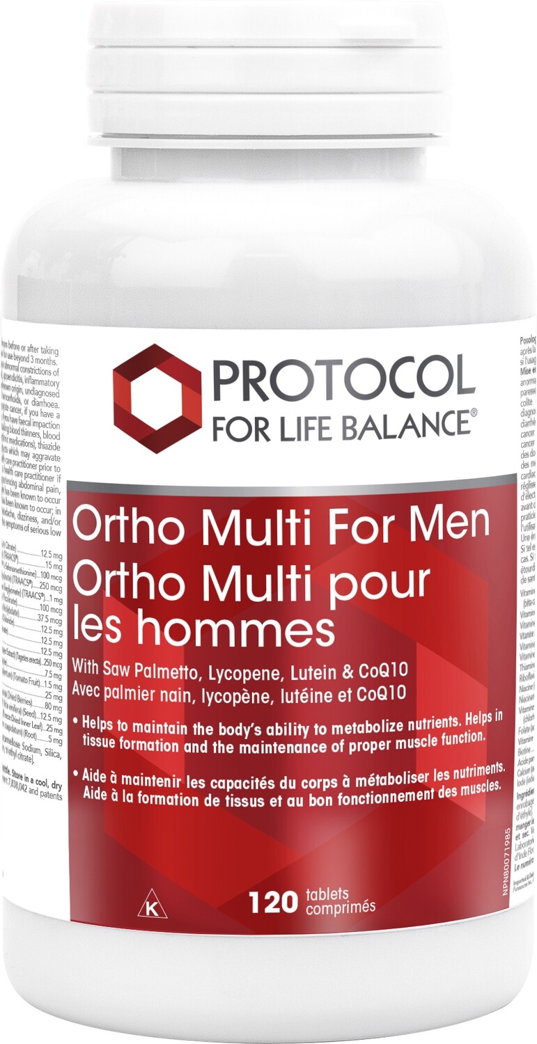 Ortho Multi For Men by Protocol for Life Balance